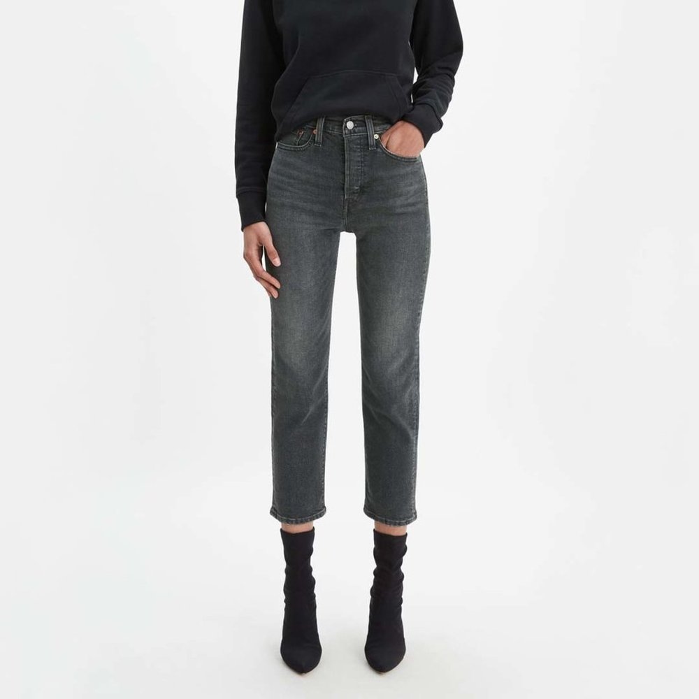 Levis Wedgie Fit Jeans straight leg Black